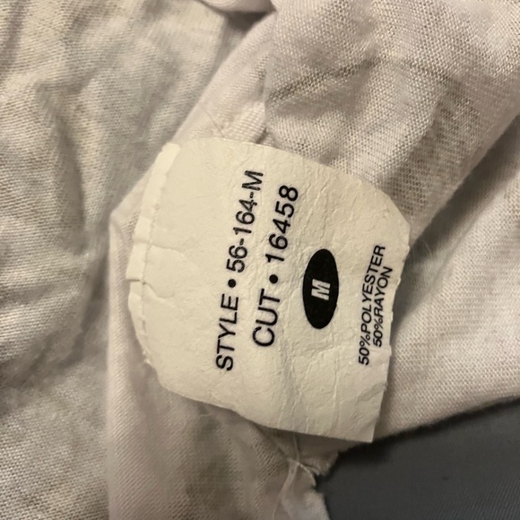 💀 Vintage Lip Service Metal Mixtape Metallic Print White Cami Tank Top RARE M - Picture 3 of 4